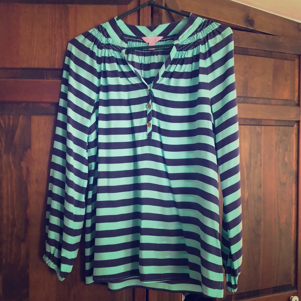 Elsa striped top